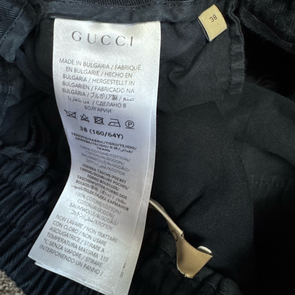 GUCCI Uniform Navy-Blue Cargo Uniform Work Pants - Picture 4 of 5
